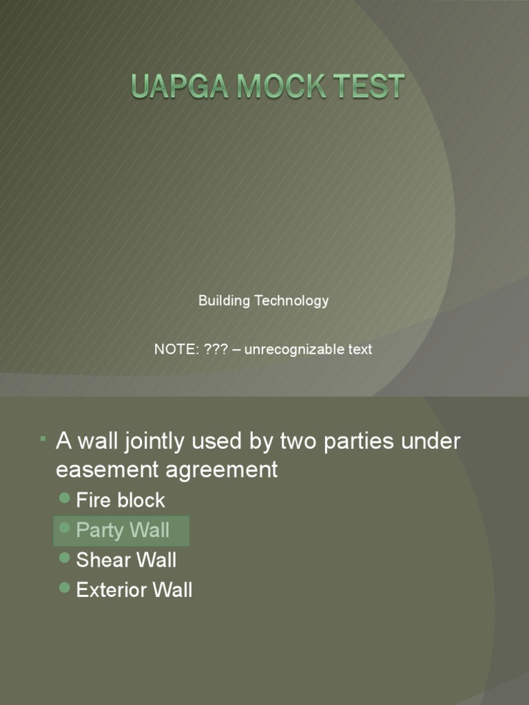 Building Technology | PDF