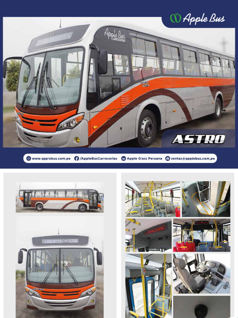 Características Técnicas del Apple Bus | PDF | Vehículos | Estilos de ...
