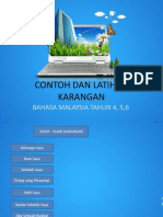 Contoh Dan Latihan Karangan