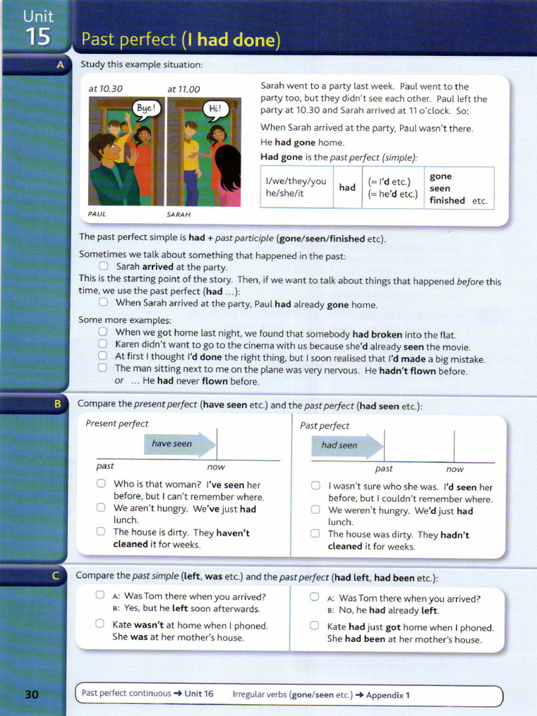 Past Perfect | PDF