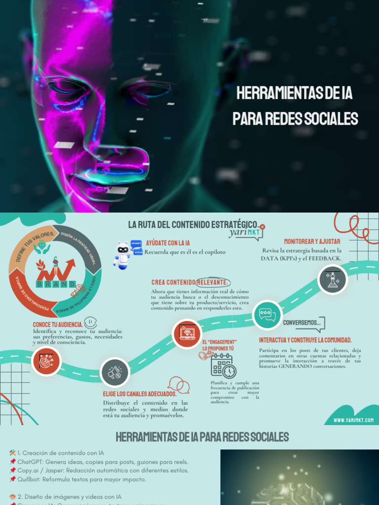Herramientas IA para Redes Sociales | PDF | Inteligencia artificial ...