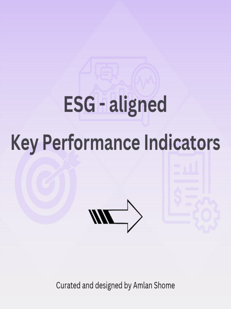 ESG Key Performance Indicators Guide | PDF | Recycling | Waste