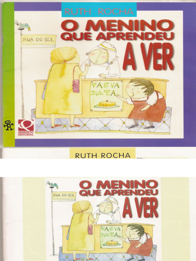 Livro - O Menino Que Aprendeu A Ver | PDF