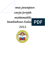 Add Math Project Work Kelantan 2/2012