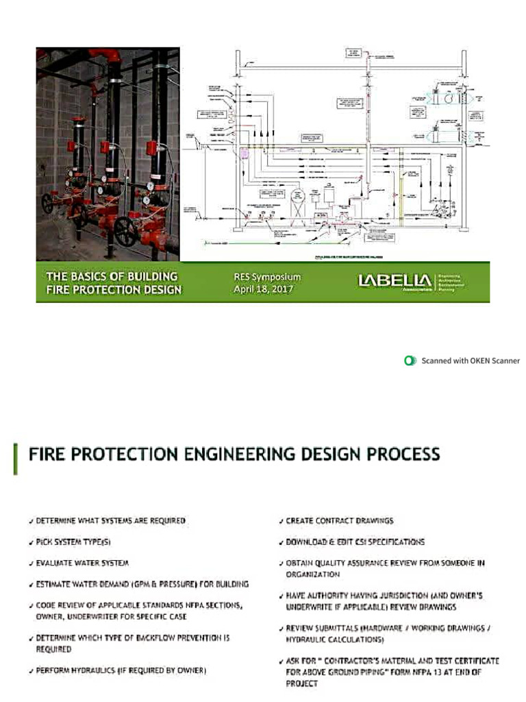 FIRE Protection Design Process | PDF