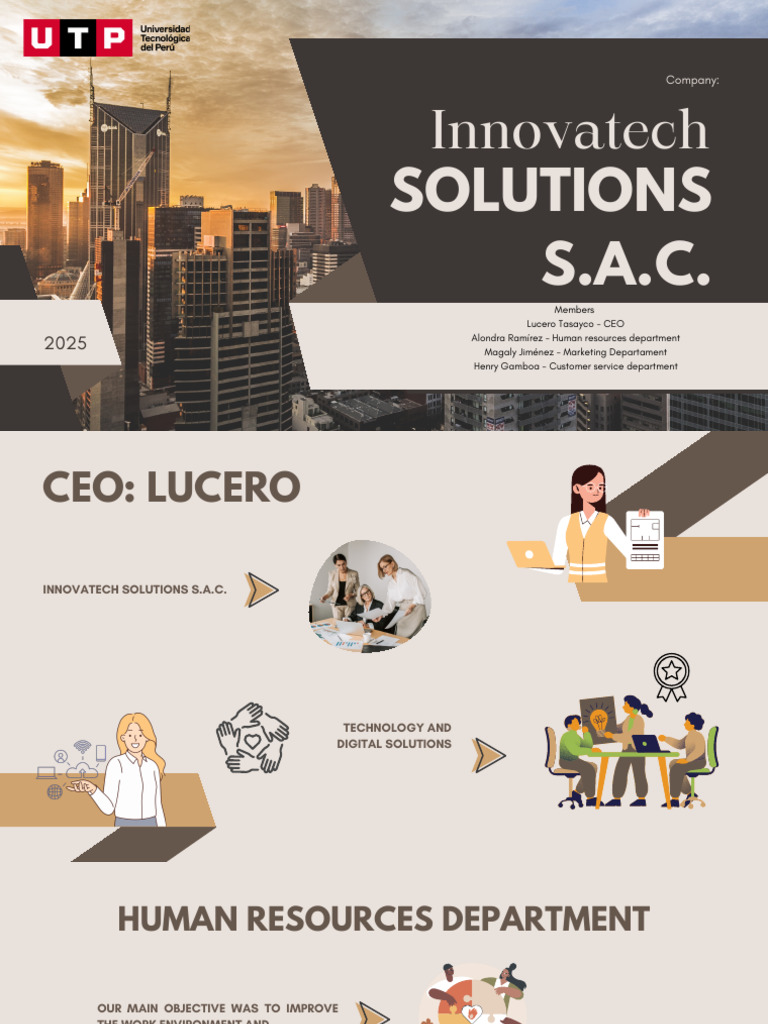 Innovatech Solutions Team Overview | PDF
