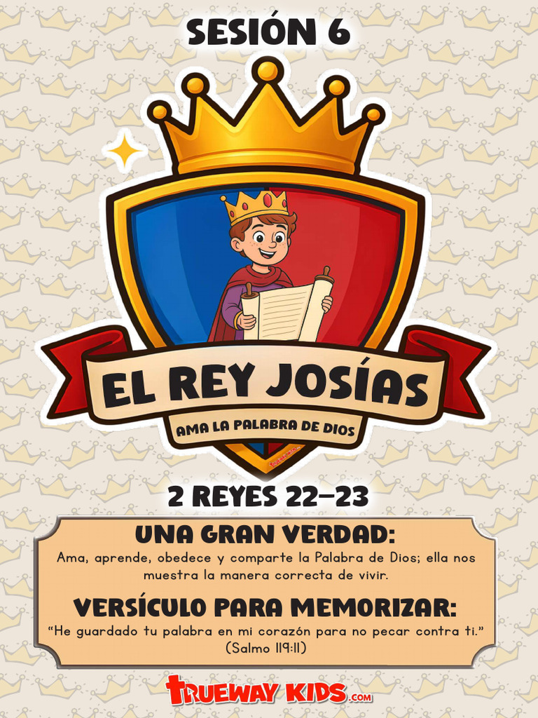 El Rey Josías y la Palabra de Dios | PDF | Amor | Dios
