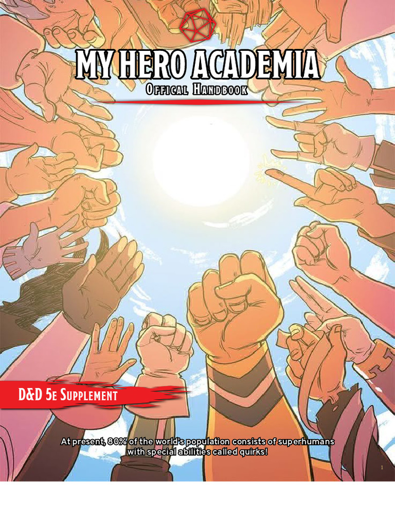 My Hero Academia_ Offical Handbook - The Homebrewery | PDF | Dungeons ...