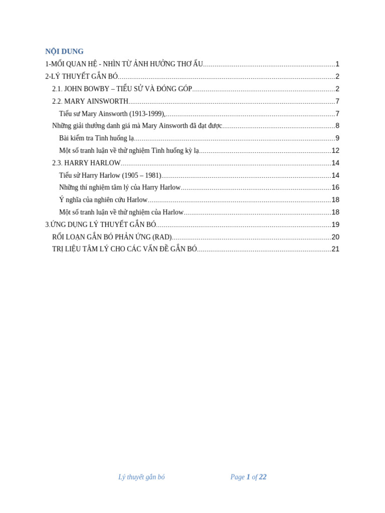 Ly Thuyet Hoc Thuyet Gan Bo TNG HP | PDF