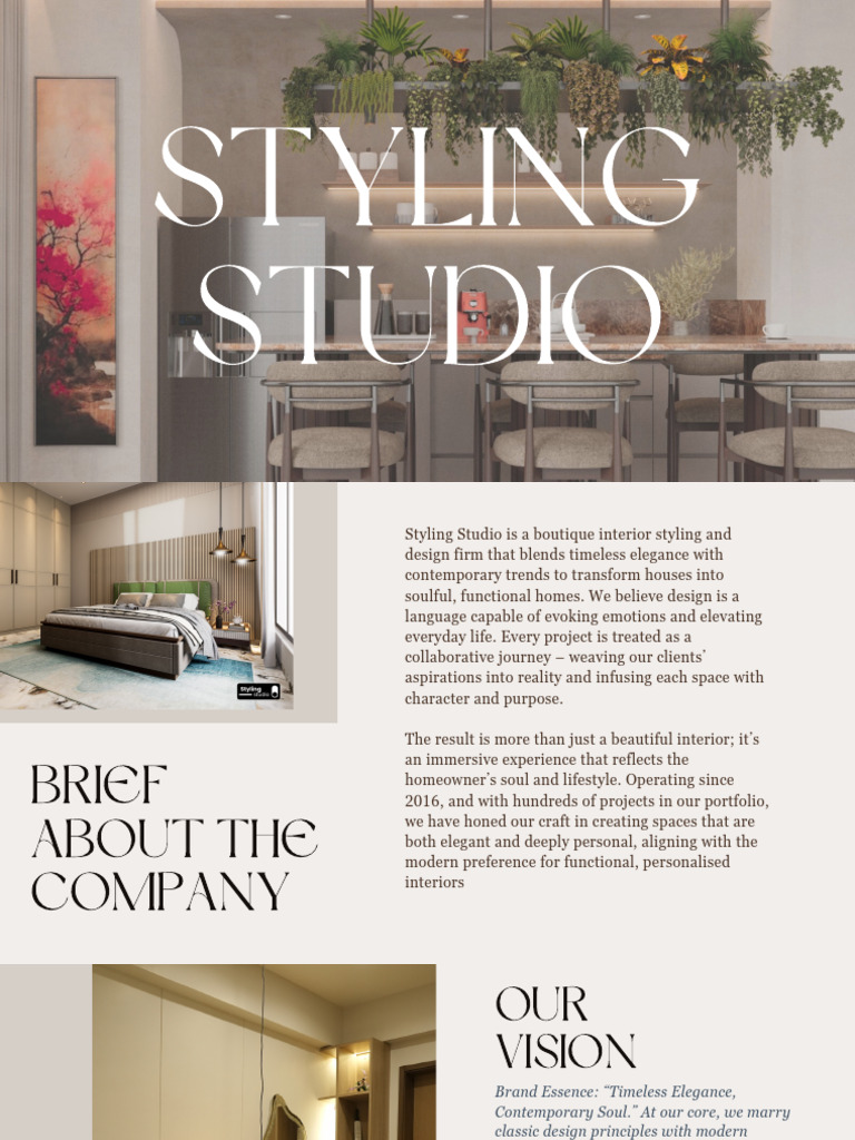 Boutique Interior Design Services | PDF | Interior Design | Design