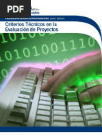 BF5 Criterios Tecnicos en La Evaluacion de Proyectos I