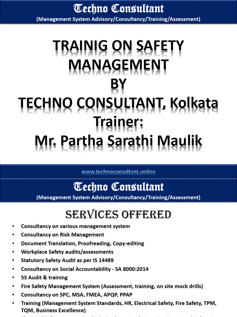 Hydropower Safety Management Training | PDF | Risk | Hydroelectricity