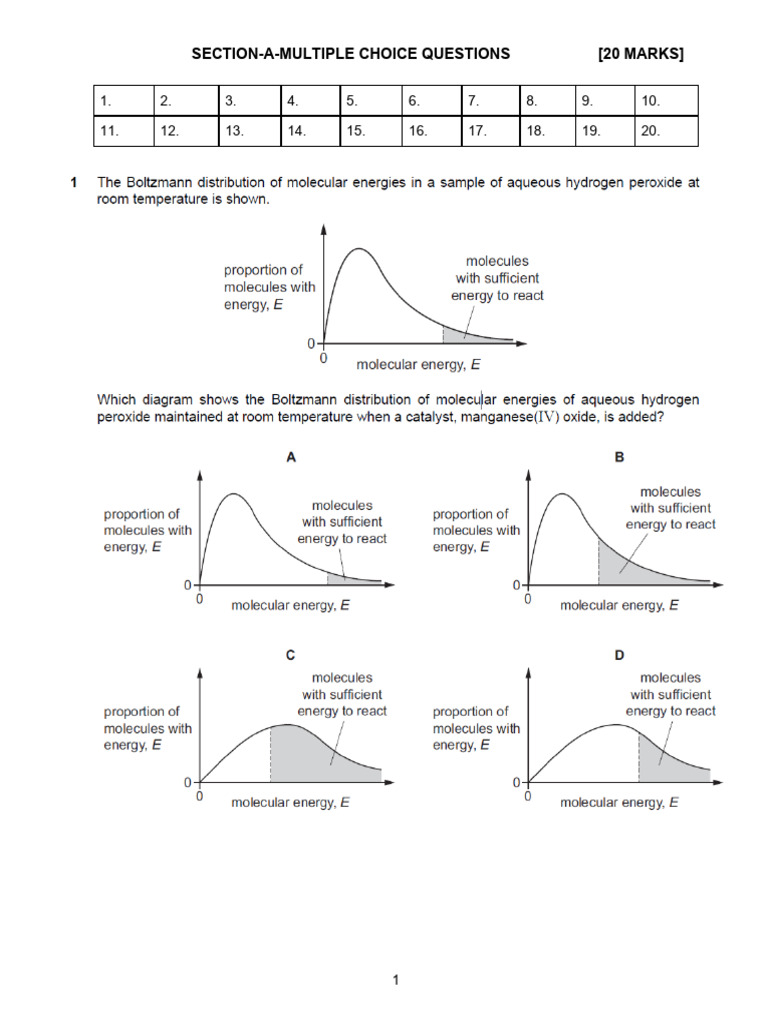 Exam Format: MCQs and Structured Questions | PDF