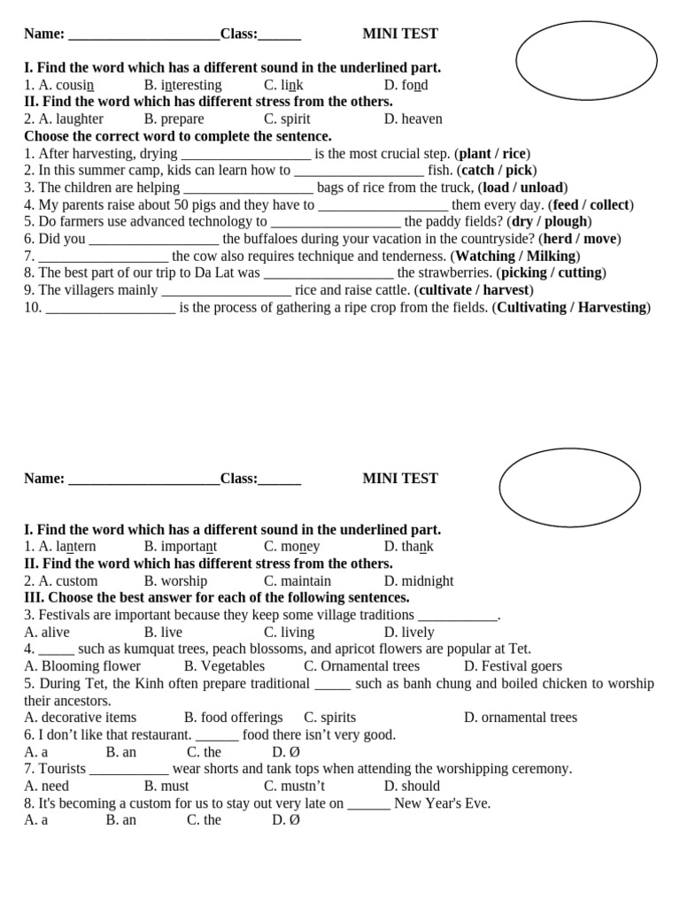 15P E8 UNIT 2 | PDF