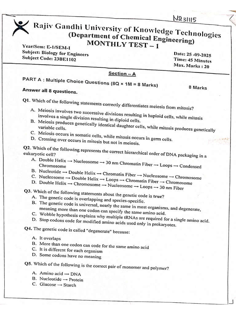 Nuz Mid Papers | PDF