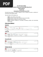MS Access Data Types Overview | PDF | Data Type | Microsoft Access
