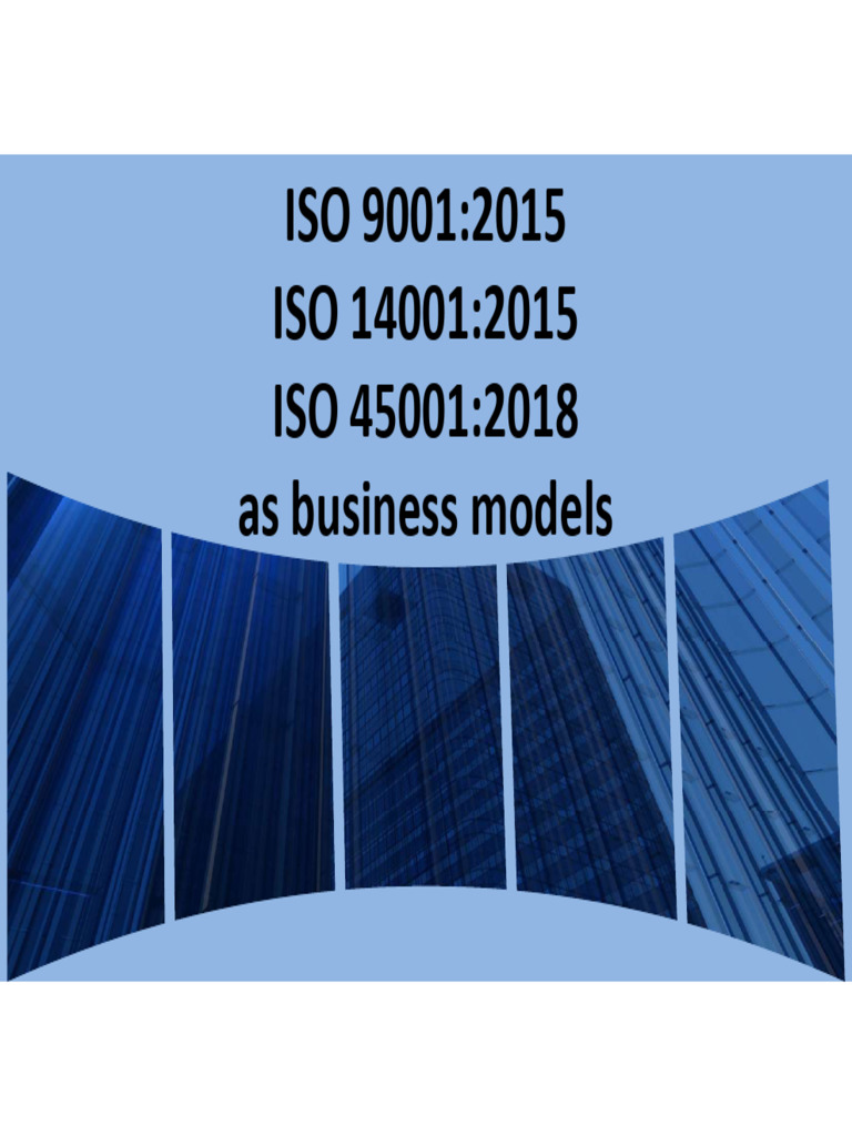 ISO Management Systems Overview | PDF | Quality Management | Risk