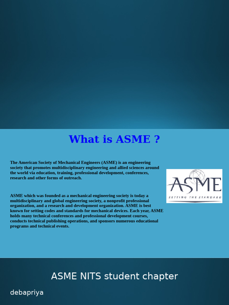 ASME'22 PPT, about engineering | PDF