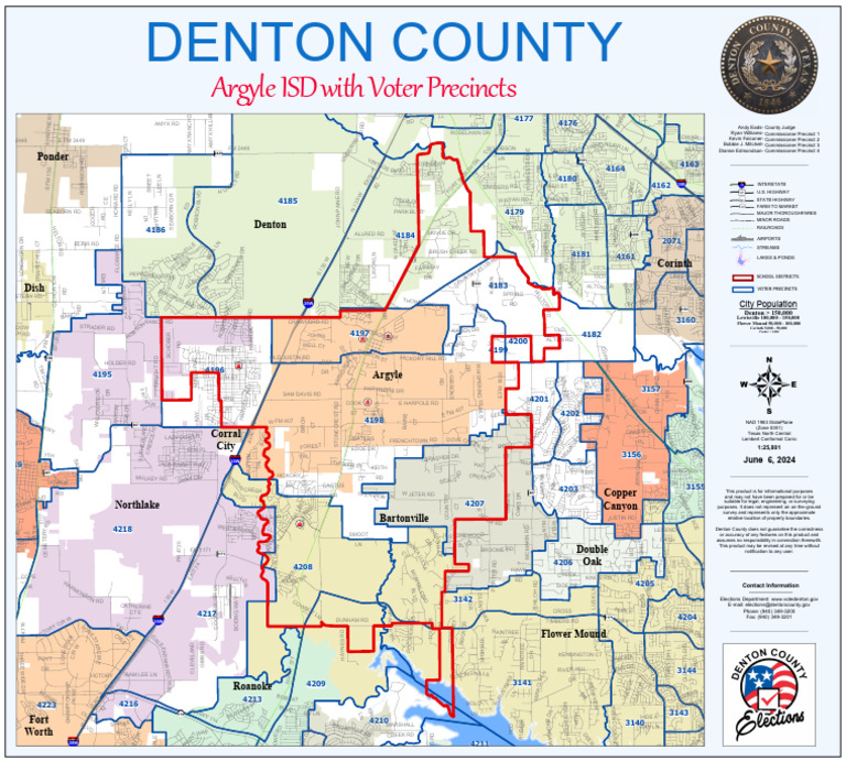 Argyle ISD Boundary and Zoning Map | PDF