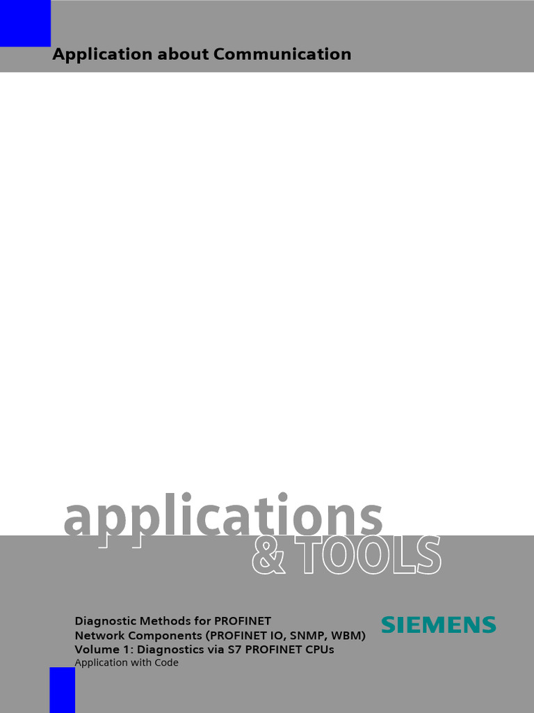 PROFINET Network Diagnostics Guide | PDF | Computing | Computer Engineering