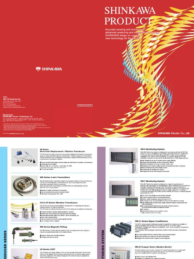 Shinkawa Product Catalog | PDF