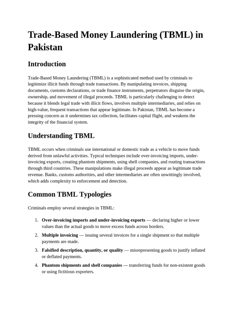 1.1 TBML & Crypto | PDF | Cryptocurrency | Money Laundering