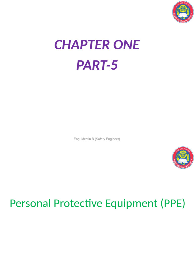 Personal Protective Equipment (C-1-D) | PDF | Personal Protective ...
