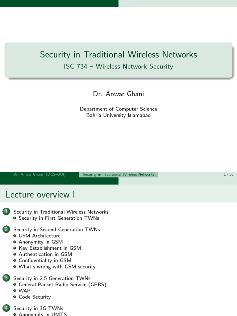 Lec 3 Security-TWN | PDF | Transport Layer Security | Computing