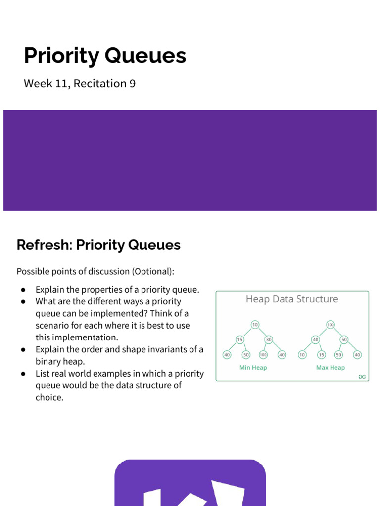 9 - Priority Queues | PDF | Queue (Abstract Data Type) | Computer ...