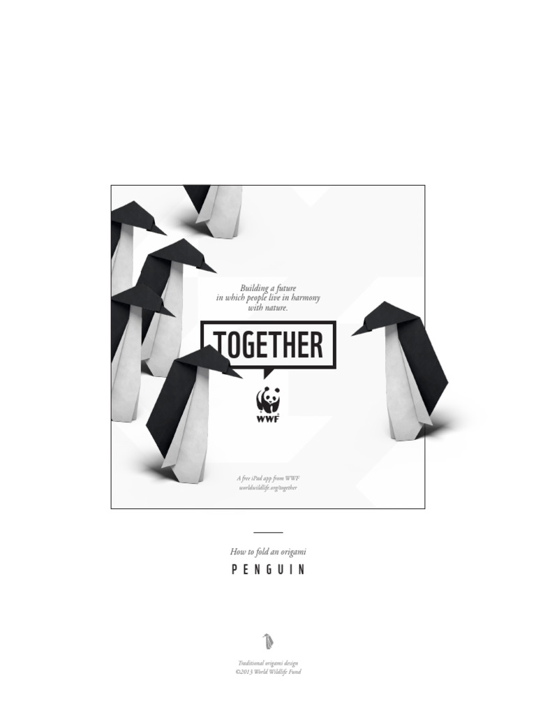 2ct7k7pm83 WWF Together PenguinOrigami | PDF
