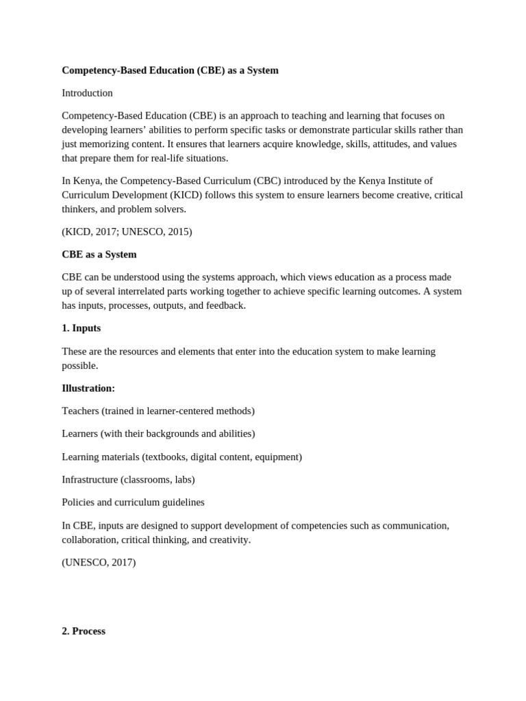 Understanding Competency-Based Education | PDF | Learning | Curriculum