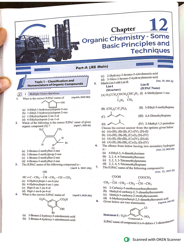 12 - Organic Chemistry - Some Basic Principles and Technique | PDF