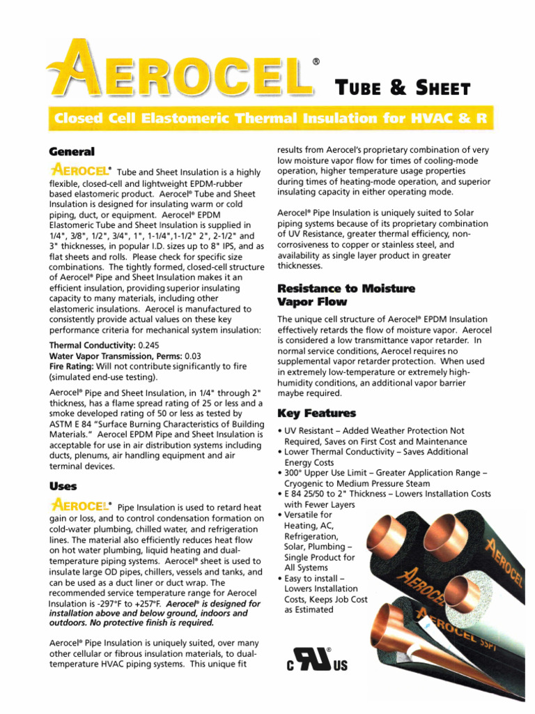 Aus Ac Oct2018 | PDF | Thermal Insulation | Duct (Flow)