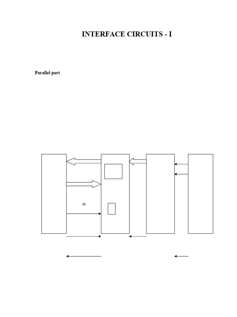 Input/Output Interface Circuits | PDF | Input/Output | Central ...