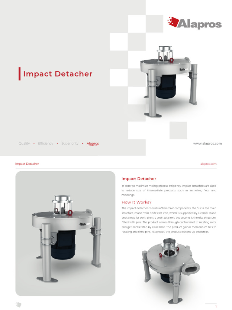 Impact Detacher for Milling Efficiency | PDF | Machines | Mechanical ...