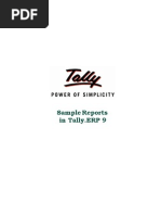 Download Sample Reports in Tallyerp 9  Tally Shopper  Access to Tally  Tally Web Interface by johnabrahamstan SN94869157 doc pdf