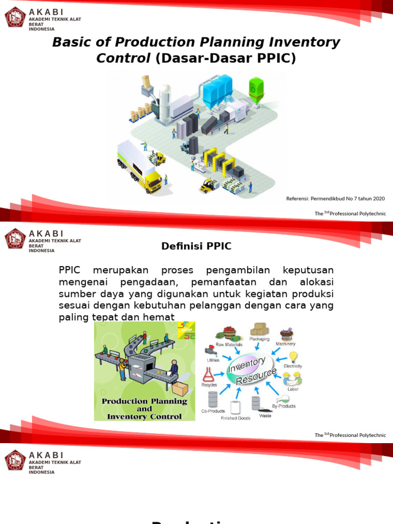Dasar-Dasar PPIC | PDF
