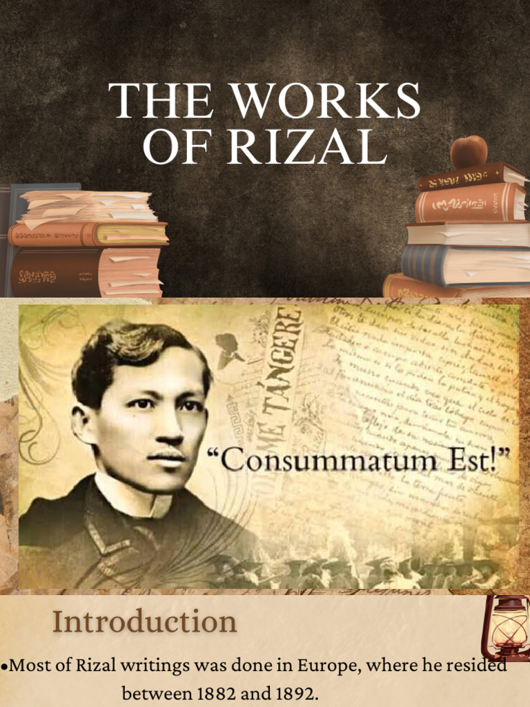 Jose Rizal's Key Literary Works | PDF | Philippines | Spanish East Indies