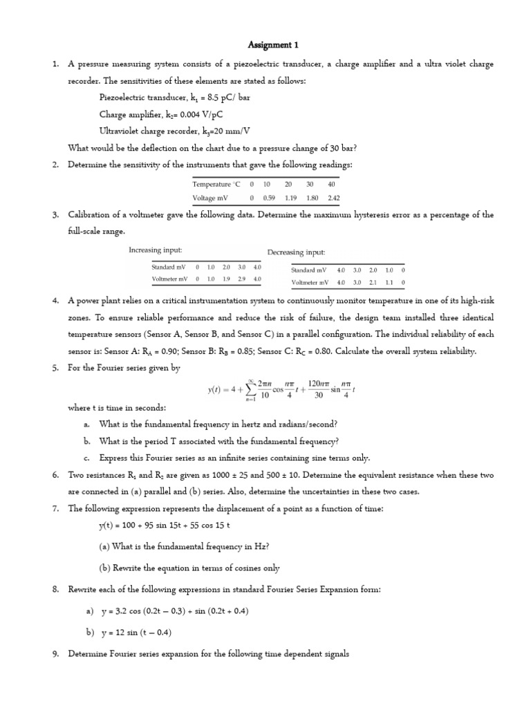 Assignment 1 | PDF