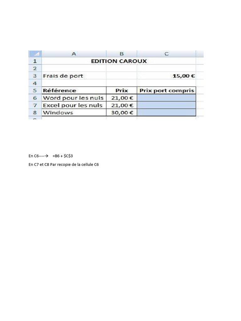 Tp6 Excel 24 Corrige-2 | PDF