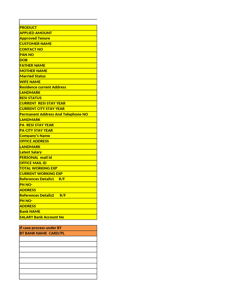 Details Sheet | PDF