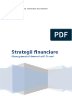 Strategii Financiare