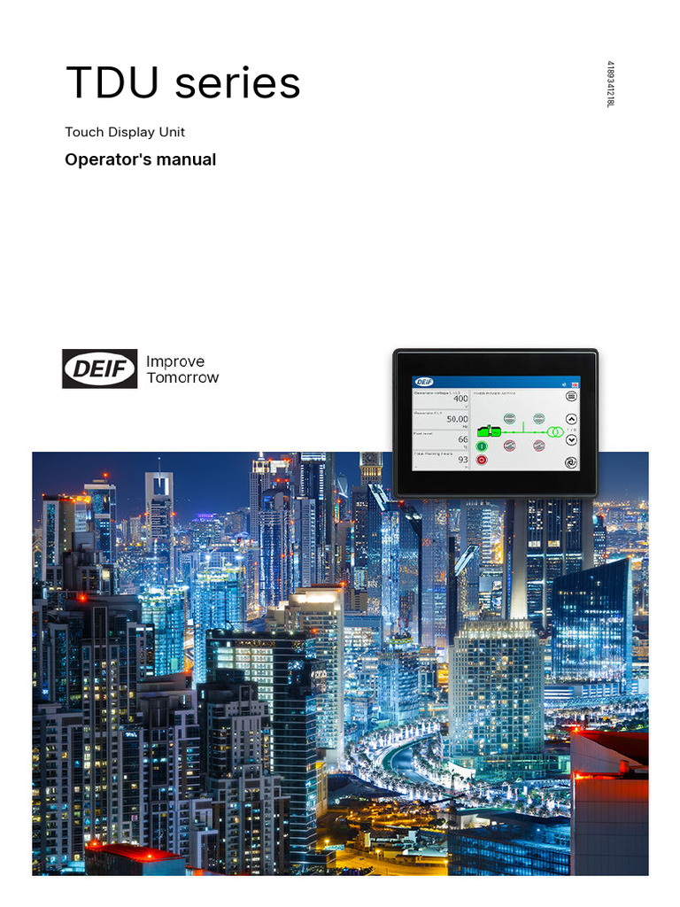 TDU 107 Operator's Manual Overview | PDF | Computer Keyboard | Menu ...