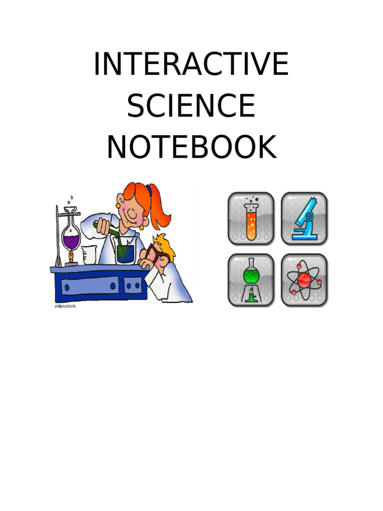 Interactive Science Notebook | PDF