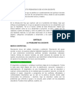 Proyecto Pedagógico de Acción Docente