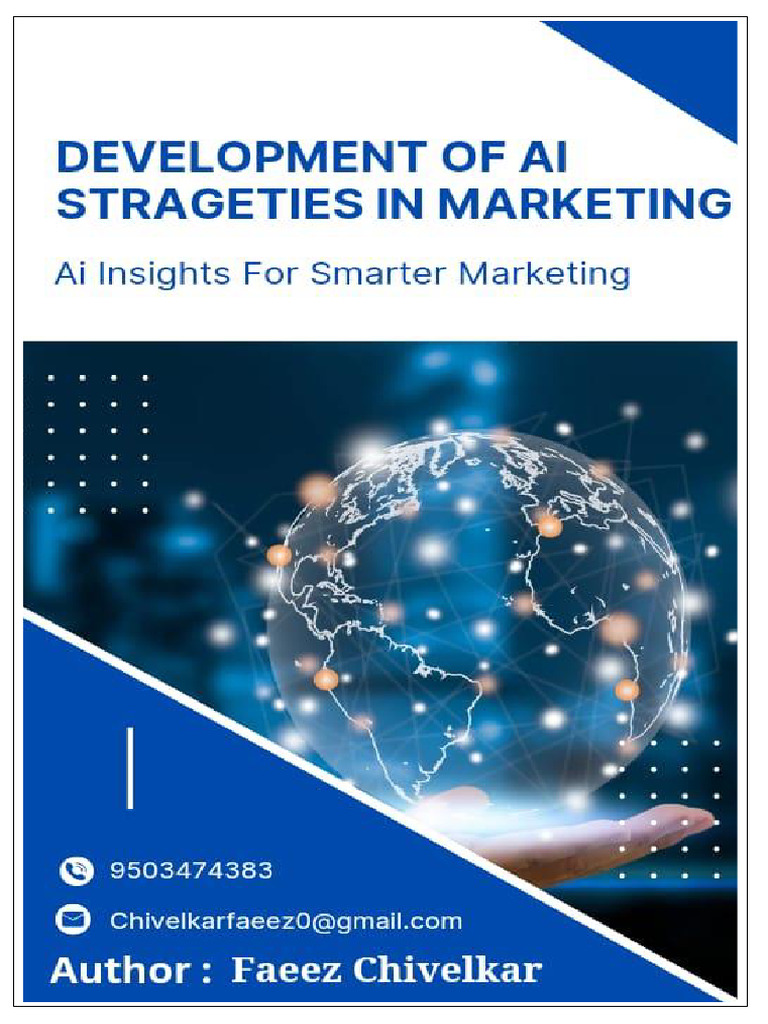Development of Ai Strategies in Marketing | PDF | Artificial ...