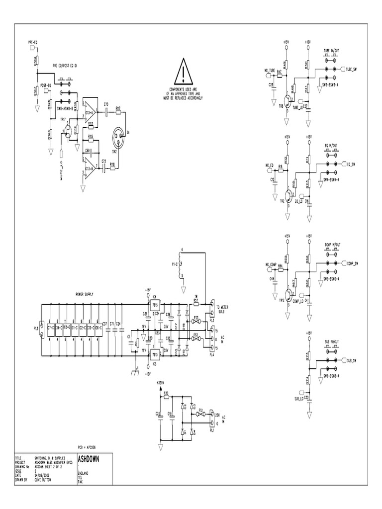 ABM EVO3 Main PCB Page 2 Schematic 2 | PDF