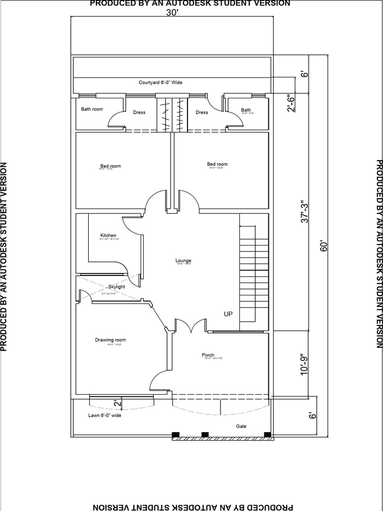 Architectural Room Dimensions Overview | PDF
