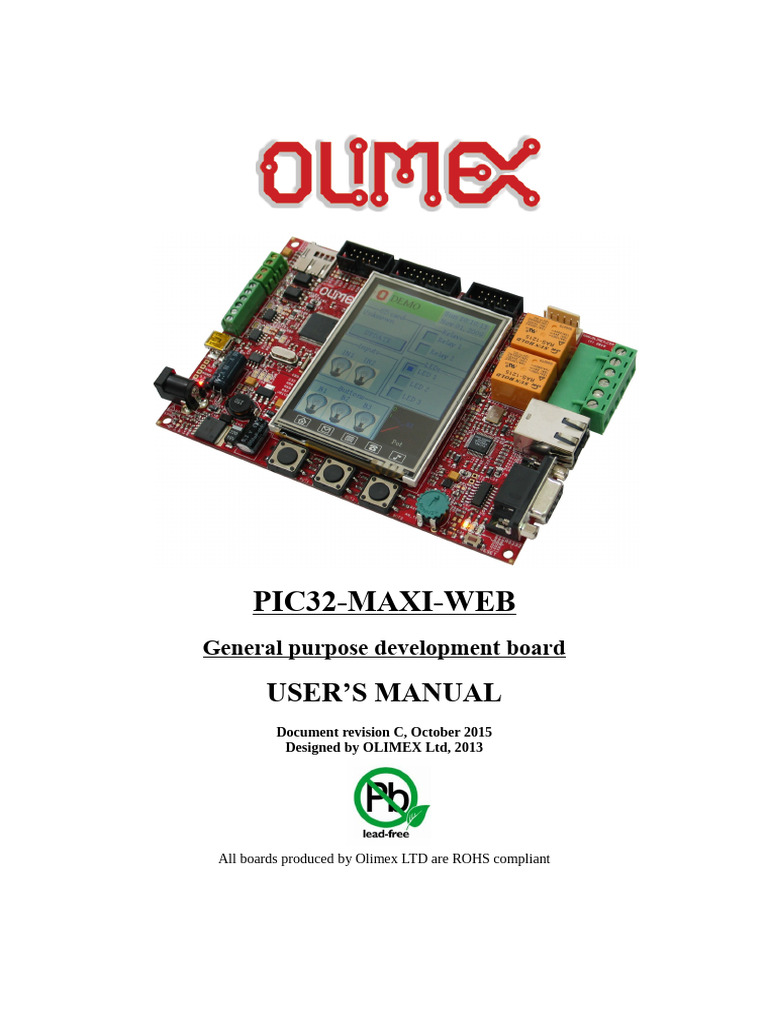 Pic32 Maxi Web-3369737 | PDF | Microcontroller | Electrical Engineering