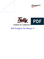 Shoper 9 POS Bill Designer | Tally Implementation Services | Tally Remote Support | Tally Intergation